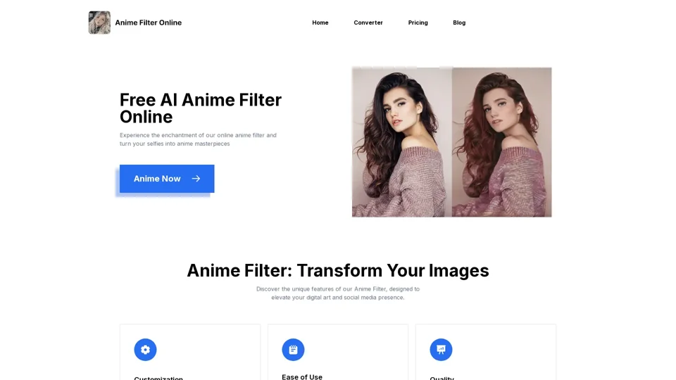 Photo to Anime Converter: AI Anime Filter Online