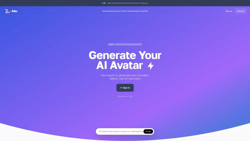 X-Me: Generate Your AI Avatar Videos!